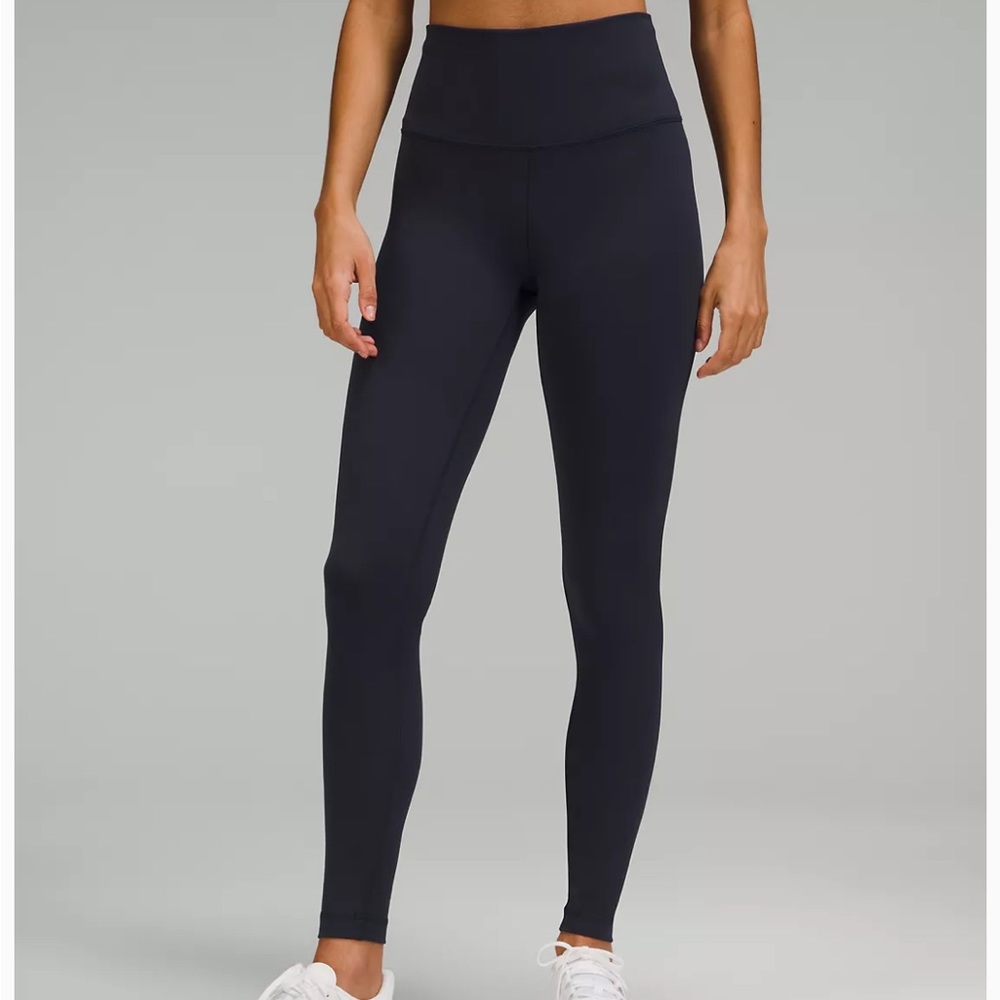 LULULEMON WUNDER TRAIN HR TIGHT 28” TRUE NAVY